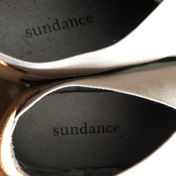 Sundance Blooms Women’s size 38 US size 7 Tan slip on Loafers - Picture 4 of 12